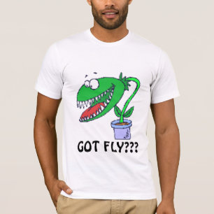 FLYTRAP VAN VENUS? FUNNY CARTOON T-SHIRT