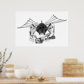 FLYWETA MET GUITAR POSTER (Keuken)
