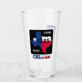 FM 1385 Rd, Celina, Texas, Pint Glass Glas (Voorkant)
