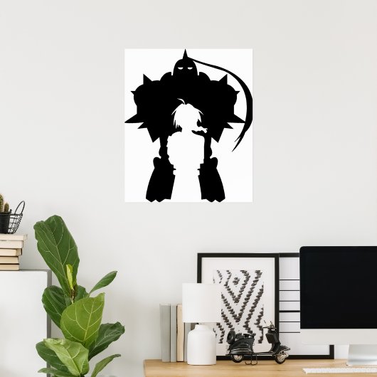 FM Alchemist Classic Fullmetal japans anime Poster (Thuiskantoor)