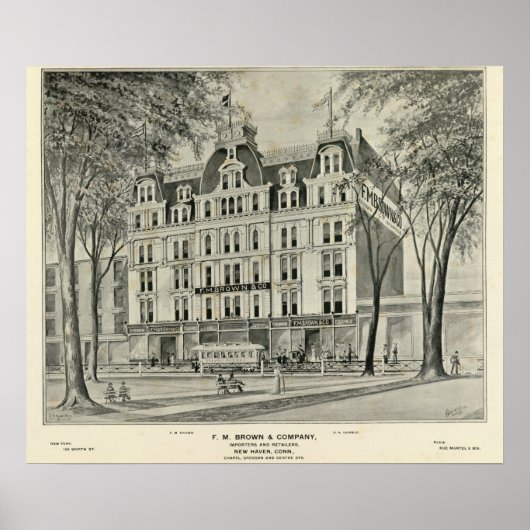 FM Brown & Co Poster (Voorkant)
