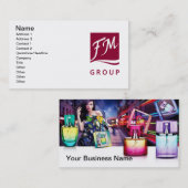FM Group Perfume Visitekaartje (Voorkant / Achterkant)