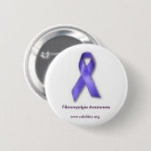 FM Ribbon-toets Ronde Button 5,7 Cm (Voorkant /achterkant)