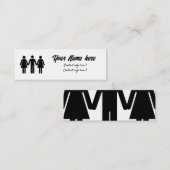 FMF-oproepkaart Mini Visitekaartje (Voorkant / Achterkant)