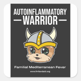 FMF Warrior Sticker