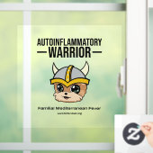 FMF Warrior Window Sticker (Huis)
