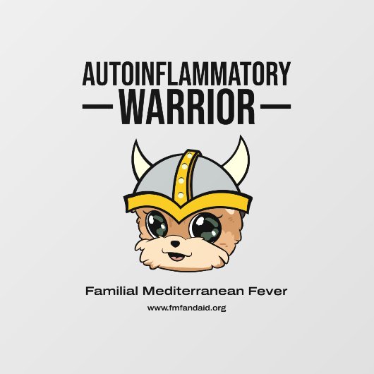 FMF Warrior Window Sticker (Vel)