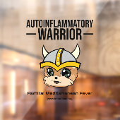 FMF Warrior Window Sticker (Vel 2)