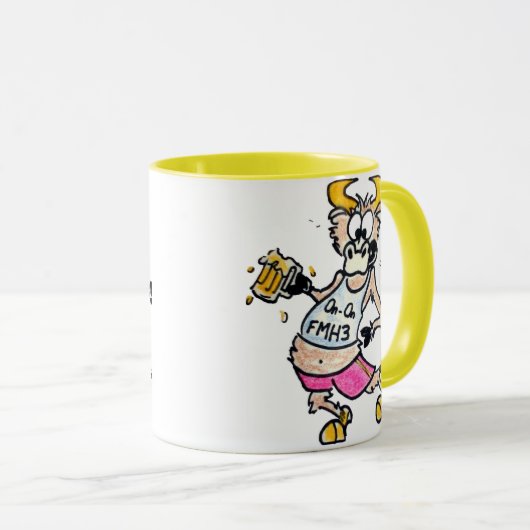 FMH3-Mok - Kolonel Urinoir Mok (Voorkant rechts)