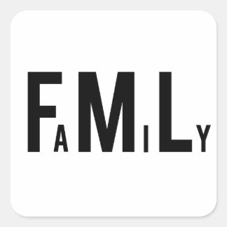FML Familie Stickers