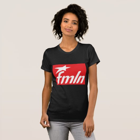 fmln el salvador t-shirt (Voorkant volledig)