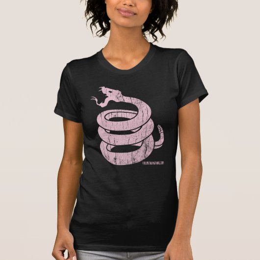 FMP Gadsden Pink Twofer T-shirt (Voorkant)