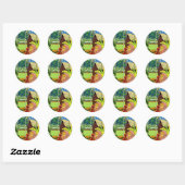 FMSR Zie Malaya Ronde Sticker (Vel)