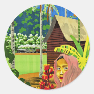 FMSR Zie Malaya Ronde Sticker