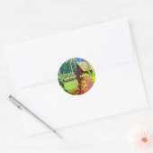 FMSR Zie Malaya Ronde Sticker (Envelop)