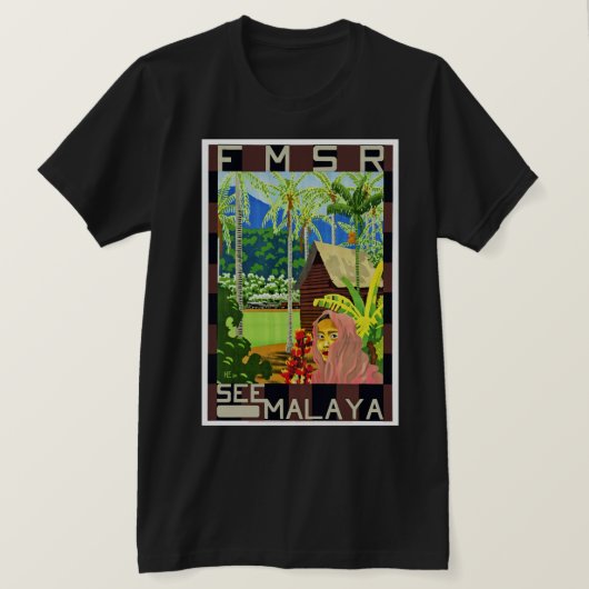 FMSR Zie Malaya T-shirt (Design voorkant)