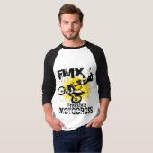 FMX Motocross freestyle T-shirt (Voorkant volledig)