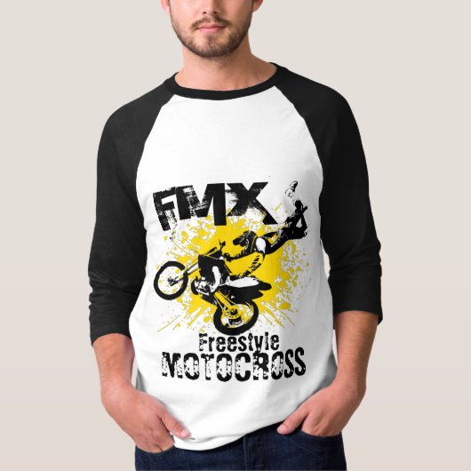FMX Motocross freestyle T-shirt (Voorkant)