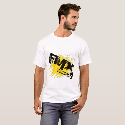FMX Motocross T-shirt (Voorkant volledig)