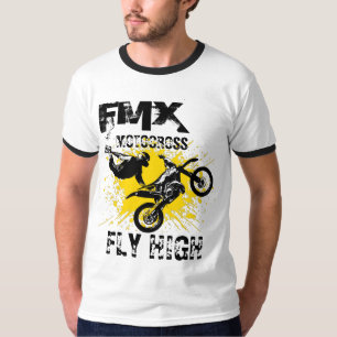 FMX Motocross vliegen hoog T-shirt