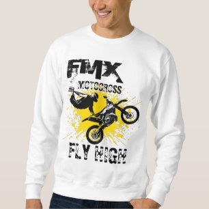 FMX Motocross — Vliegende hoes met lange lengte Trui
