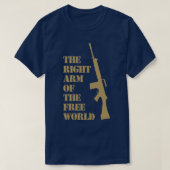 FN FAL-geweer T-shirt (Design voorkant)
