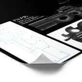 FN P90 — Stat blad Poster (Hoek)