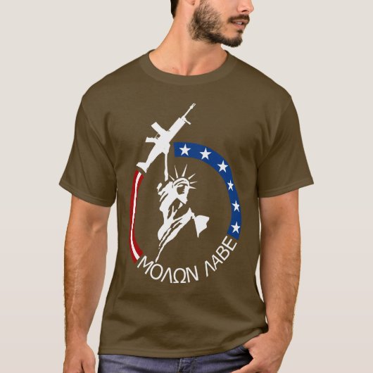 FN SCAR 16 - MOLON LABE T-SHIRT (Voorkant)