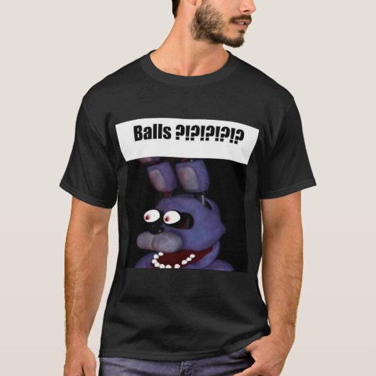 fnaf bonnie Balls meme friends T-shirt (Voorkant)