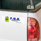 FNBstrips Flask Bumpersticker (Op Truck)