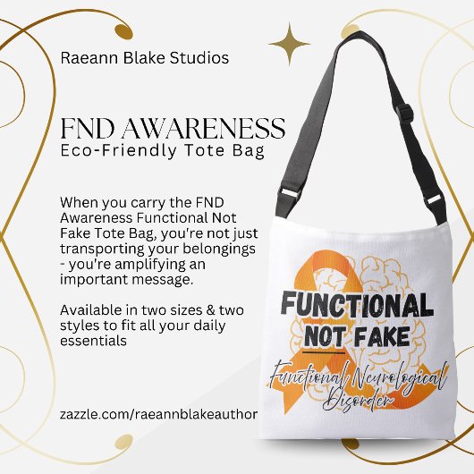 FND-bewustzijn Functionele Niet Neppe Boodschappen Crossbody Tas