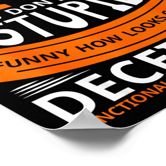 Fnd Functional Neurological Disorder Apparel I Don Poster (Hoek)