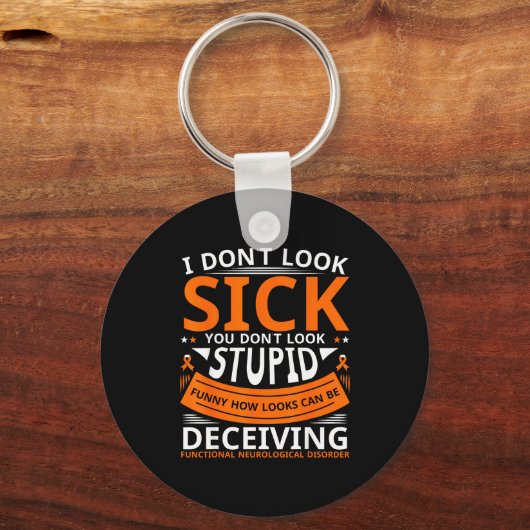 Fnd Functional Neurological Disorder Apparel I Don Sleutelhanger (Voorkant)