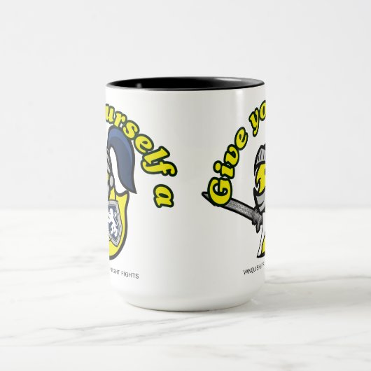 FNF "Geef jezelf een..." Mok (Midden)