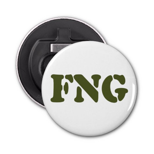 FNG BUTTON FLESOPENER (Voorkant)
