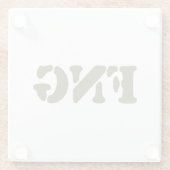 FNG GLAZEN ONDERZETTER (Achterkant)