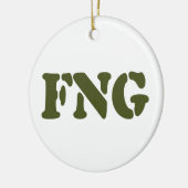 FNG KERAMISCH ORNAMENT (Links)