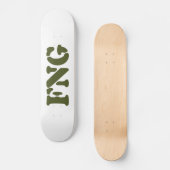 FNG PERSOONLIJK SKATEBOARD (Voorkant)