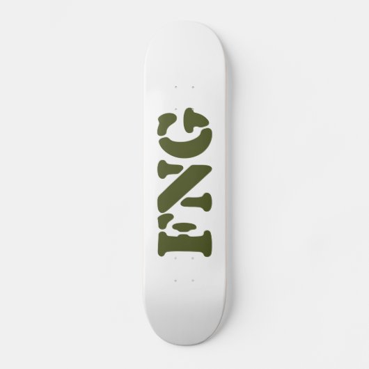FNG PERSOONLIJK SKATEBOARD (Voorkant)