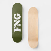 FNG PERSOONLIJK SKATEBOARD (Voorkant)