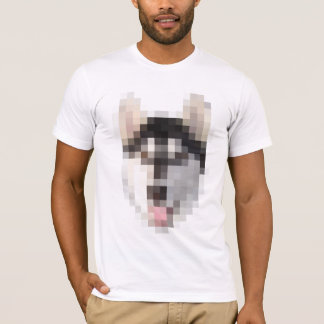 FNG Pixel Husky T-shirt