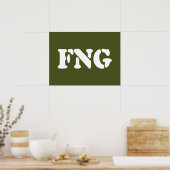 FNG POSTER (Keuken)