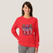 FNG RAINBOW ROBOTS Womens T-shirt (Voorkant volledig)