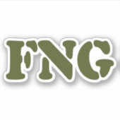 FNG STICKER (Voorkant)