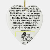 FNL BACK yellow Keramisch Ornament (Rechts)