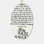 FNL BACK yellow Keramisch Ornament (Links)