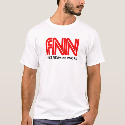 FNN Fake News Network T-shirt (Voorkant)
