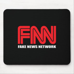 FNN Logo Fake News Network Grappige Trump Muismat