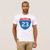 Fnord 23 Discordian T-Shirt (Voorkant volledig)