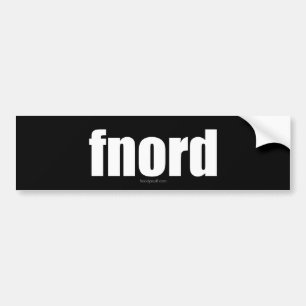 Fnord Bumpersticker